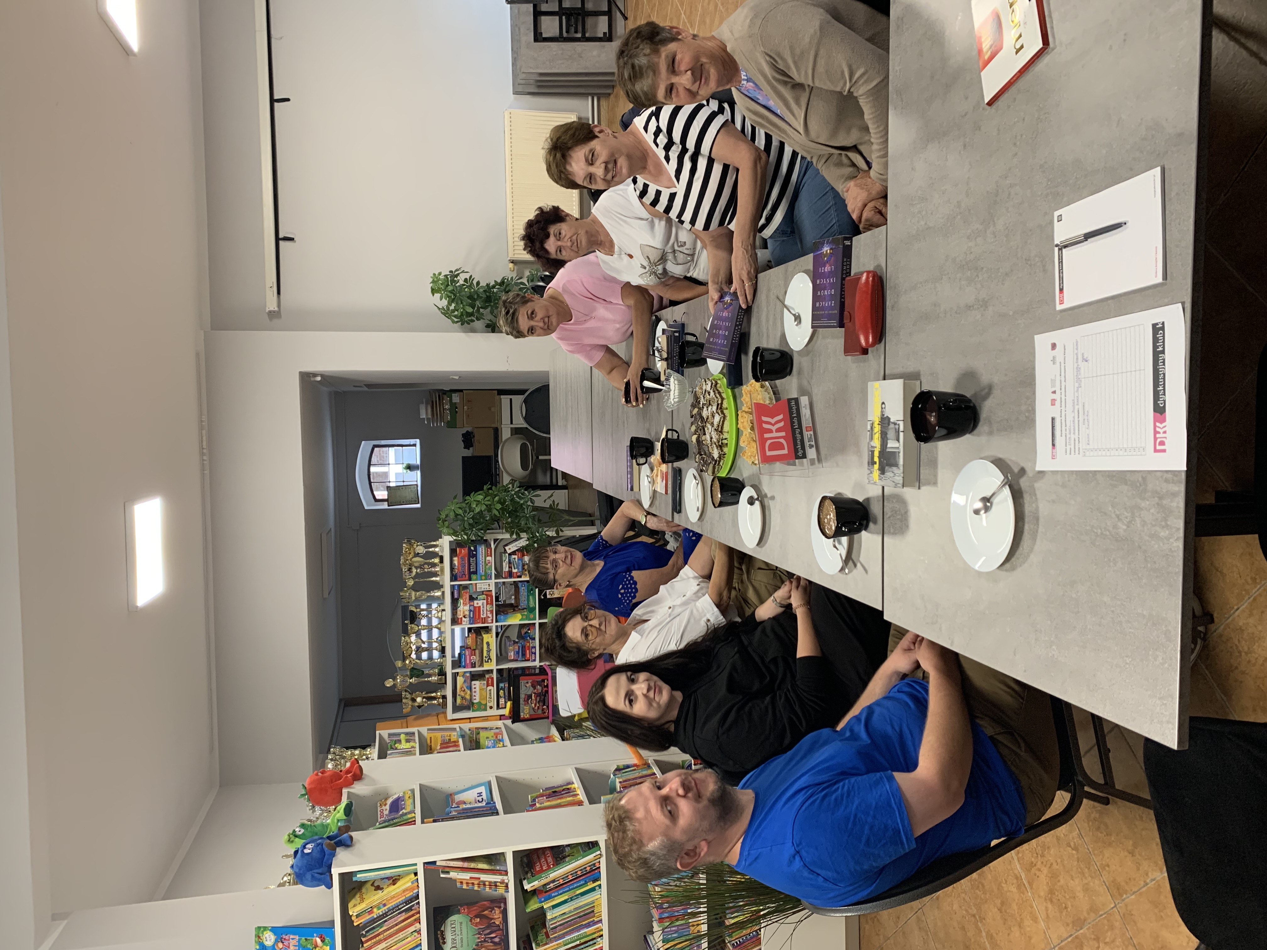 Czerwcowe spotkanie Dyskusyjnego Klubu Książki w Burkacie