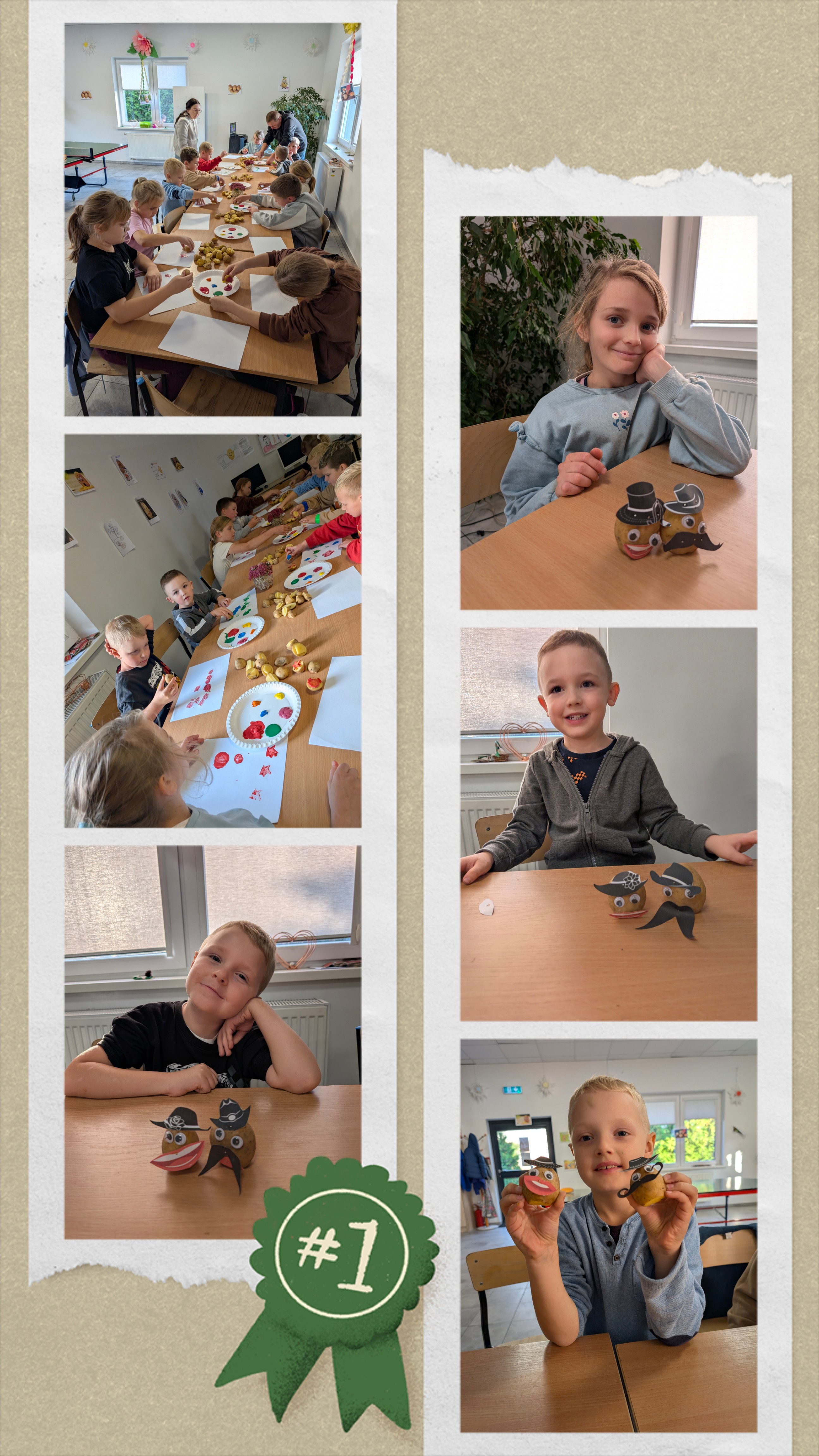 Dzień pieczonego ziemniaka w świetlicy w Kramarzewie