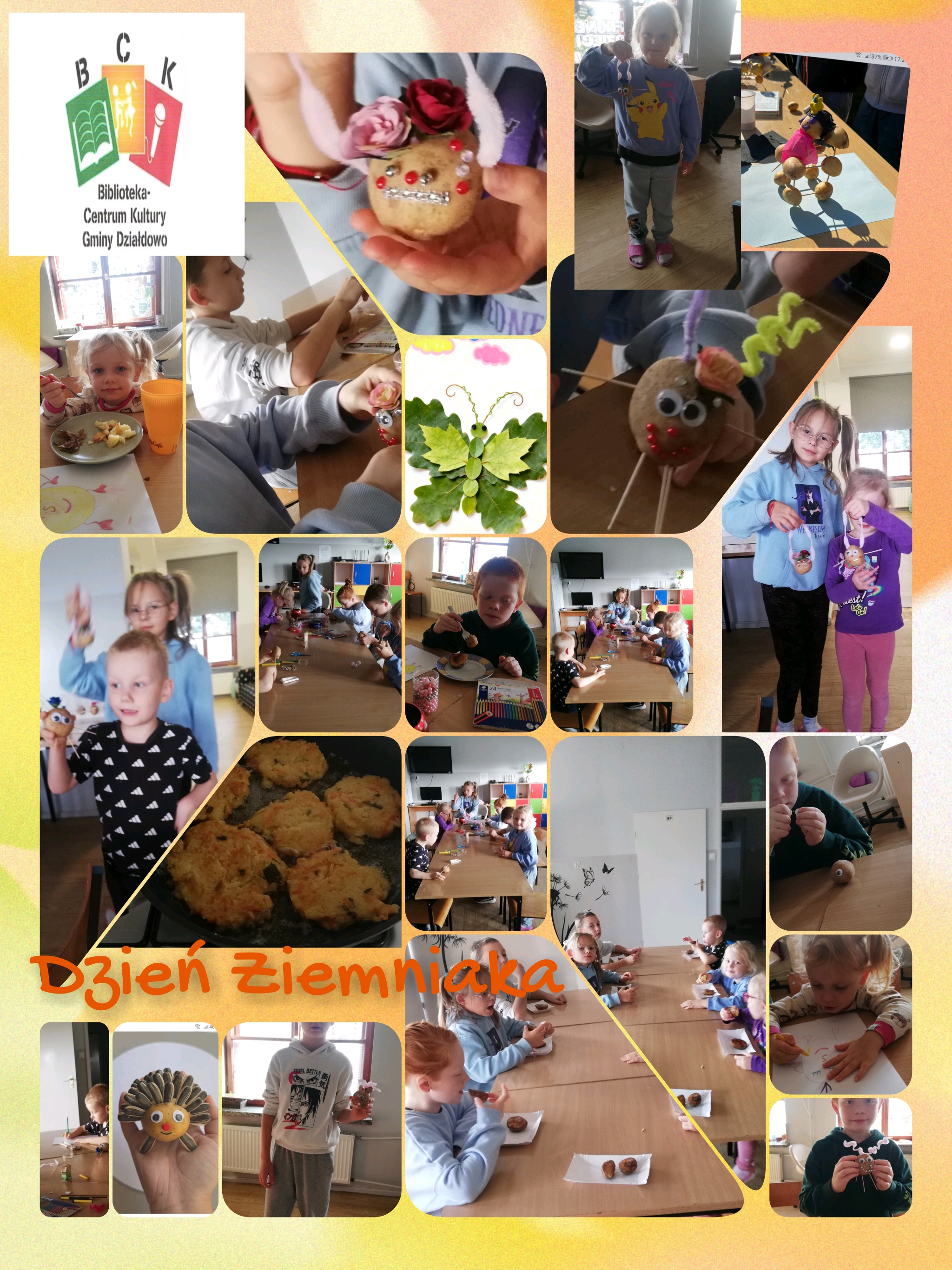 Dzień Ziemniaka w świetlicy w Grzybinach