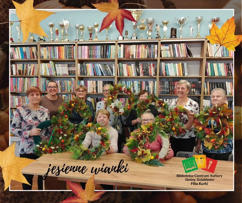Warsztaty z seniorami w bibliotece Kurkach