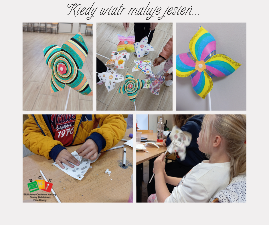 Kiedy wiatr maluje jesień – zajęcia dla dzieci w filii BCK w Kisinach