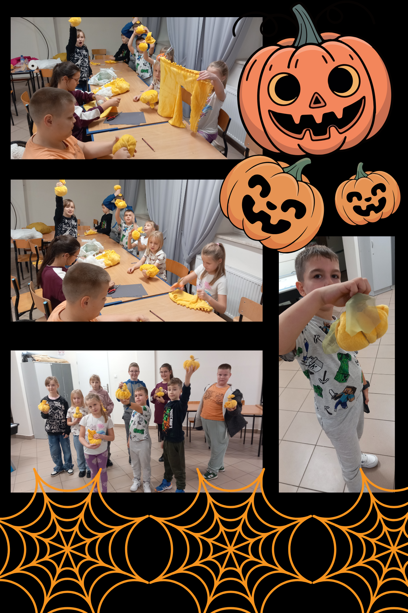 Warsztaty w klimacie Halloween w Uzdowie