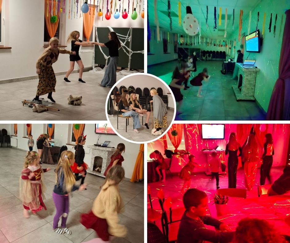 Andrzejki w świetlicy w Sławkowie — dzieci miały okazję połączyć zabawę z nutą magii i integracji.